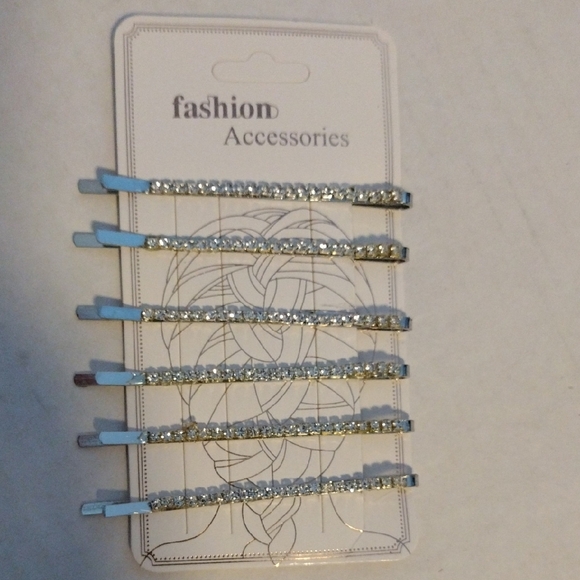 Accessories - Silver Hair Clips Set